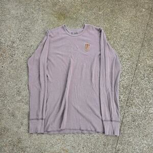 Vtg Y2k MONSTER ENERGY Java Earthtone Cyber Skate Longsleeve Thermal Shirt M Fit